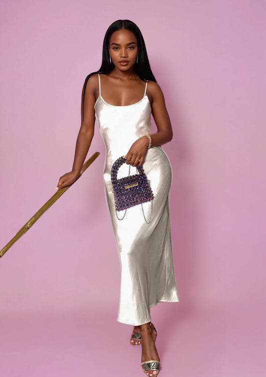 Midi Cataleya | Metallic Purple