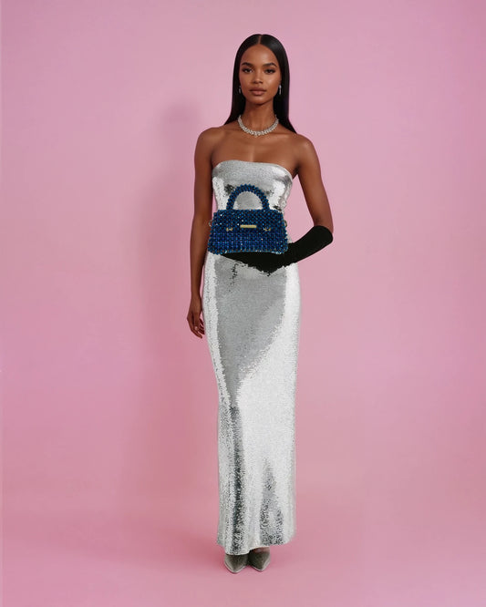 Magdalena | Metallic Blue